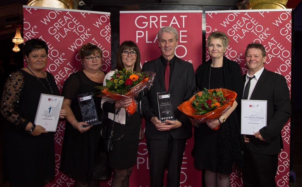 Center for Socialpsykiatri i Lolland får prisen som bedste arbejdsplads